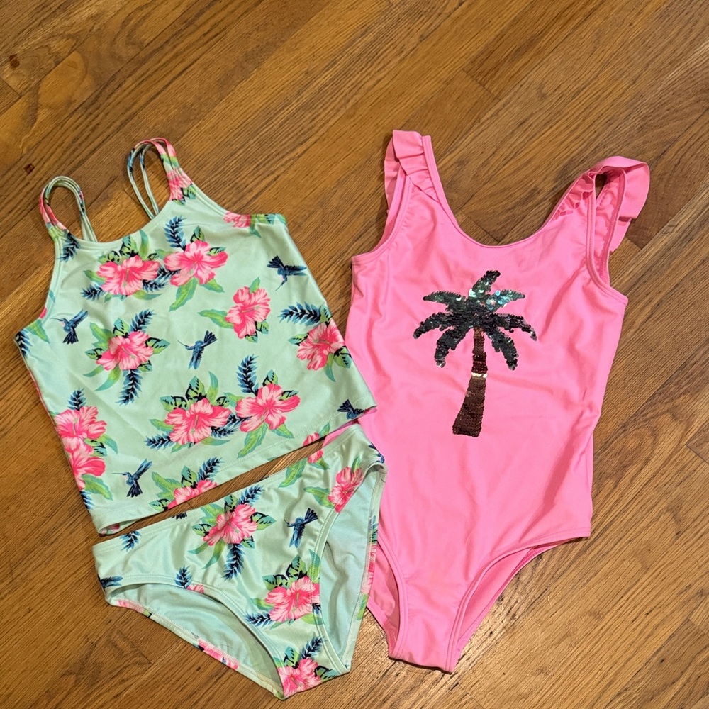 Bundle of two girls’ bathing suits
